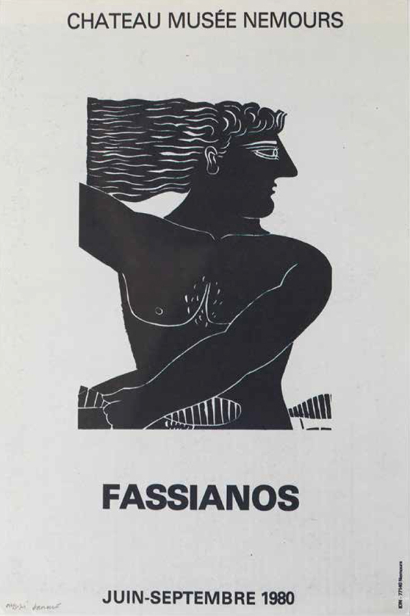 Fassianos Alekos-Έκθεση στο Chateau Musee Nemours