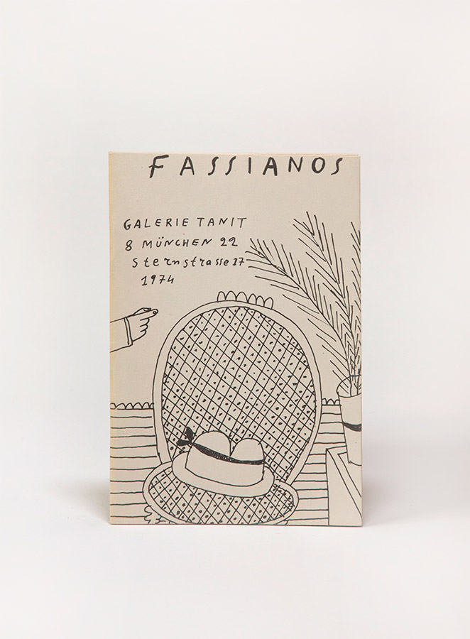 Fassianos Alekos-Exhibition catalog of his first solo exhibition in Munich